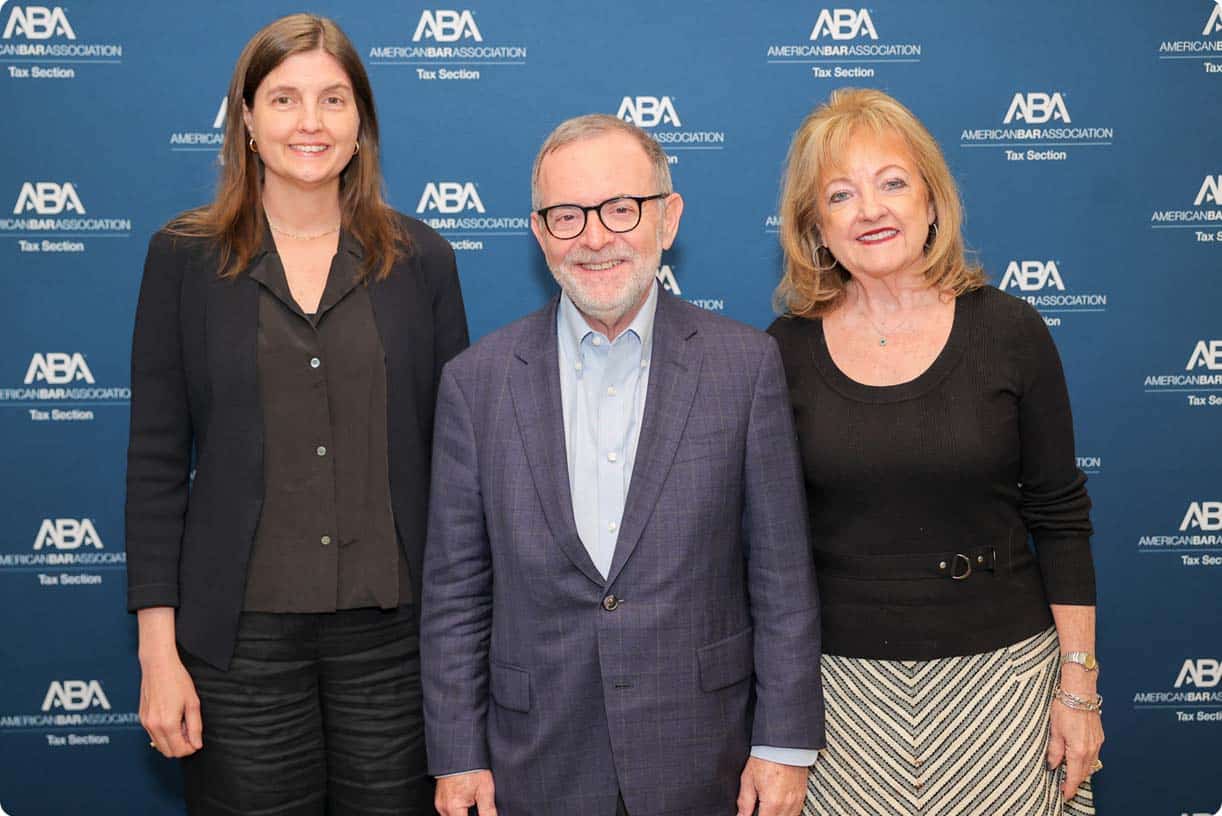 Bar Association Involvement: picture of three lawyers