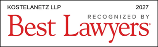2027 Best Lawyers Kostelanetz badge