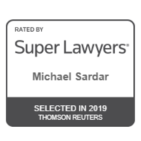 Michael Sardar - Super Lawyers 2019