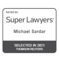 Michael Sardar - Super Lawyers 2021